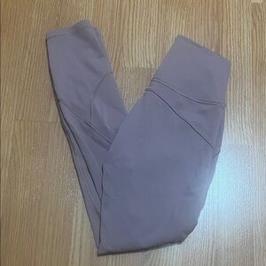 Mauve/lilac lululemon leggings